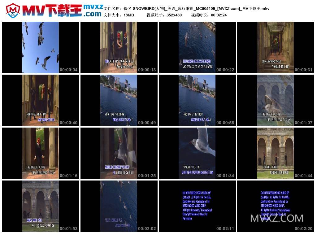 佚名-SNOWBIRD(人物)_英语_流行歌曲_MC805105